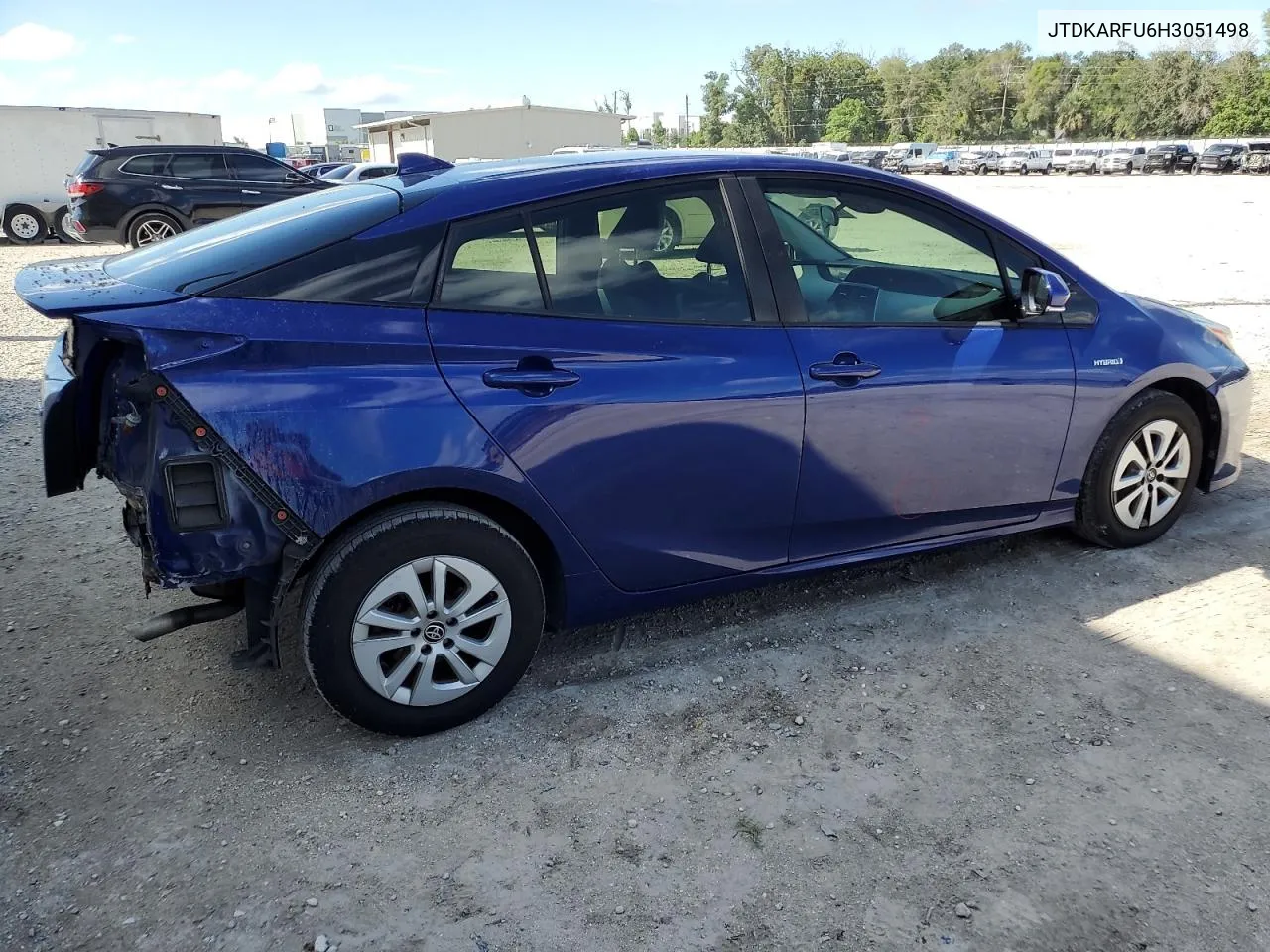 2017 Toyota Prius VIN: JTDKARFU6H3051498 Lot: 74485754