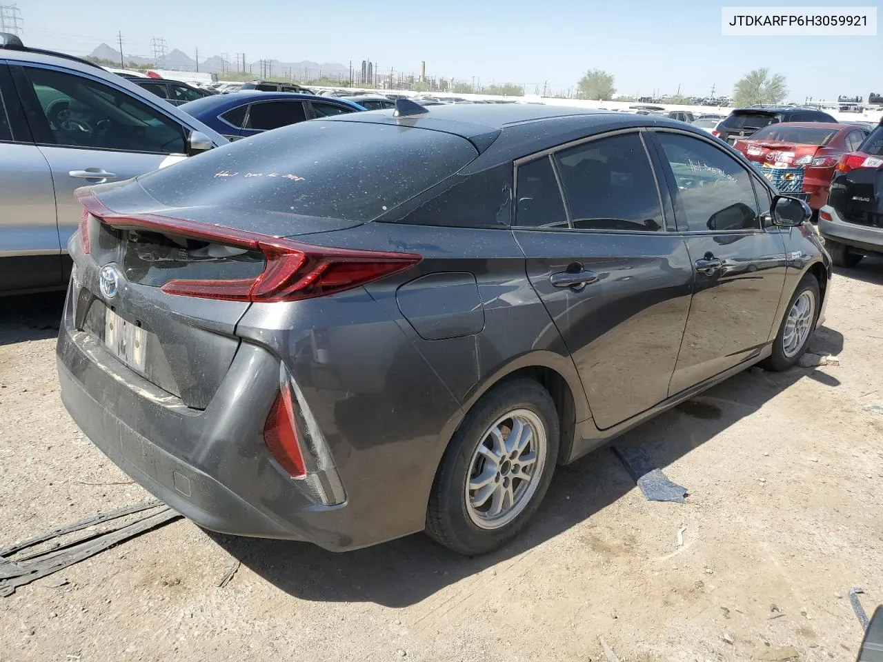 2017 Toyota Prius Prime VIN: JTDKARFP6H3059921 Lot: 74486604