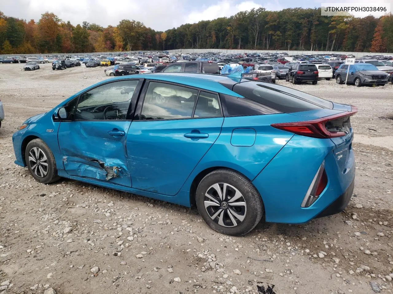 2017 Toyota Prius Prime VIN: JTDKARFP0H3038496 Lot: 74514624