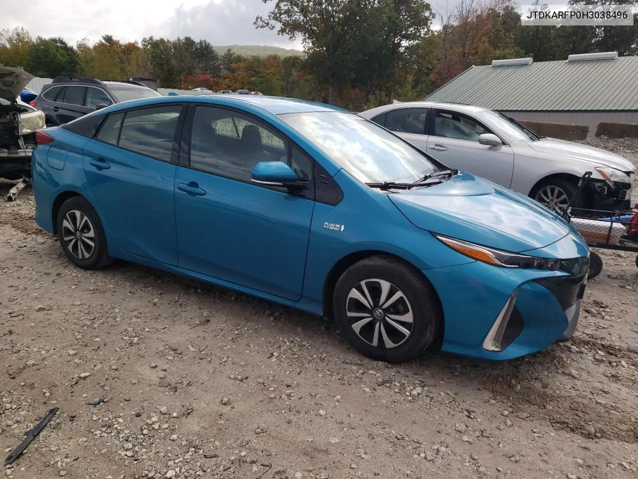 2017 Toyota Prius Prime VIN: JTDKARFP0H3038496 Lot: 74514624