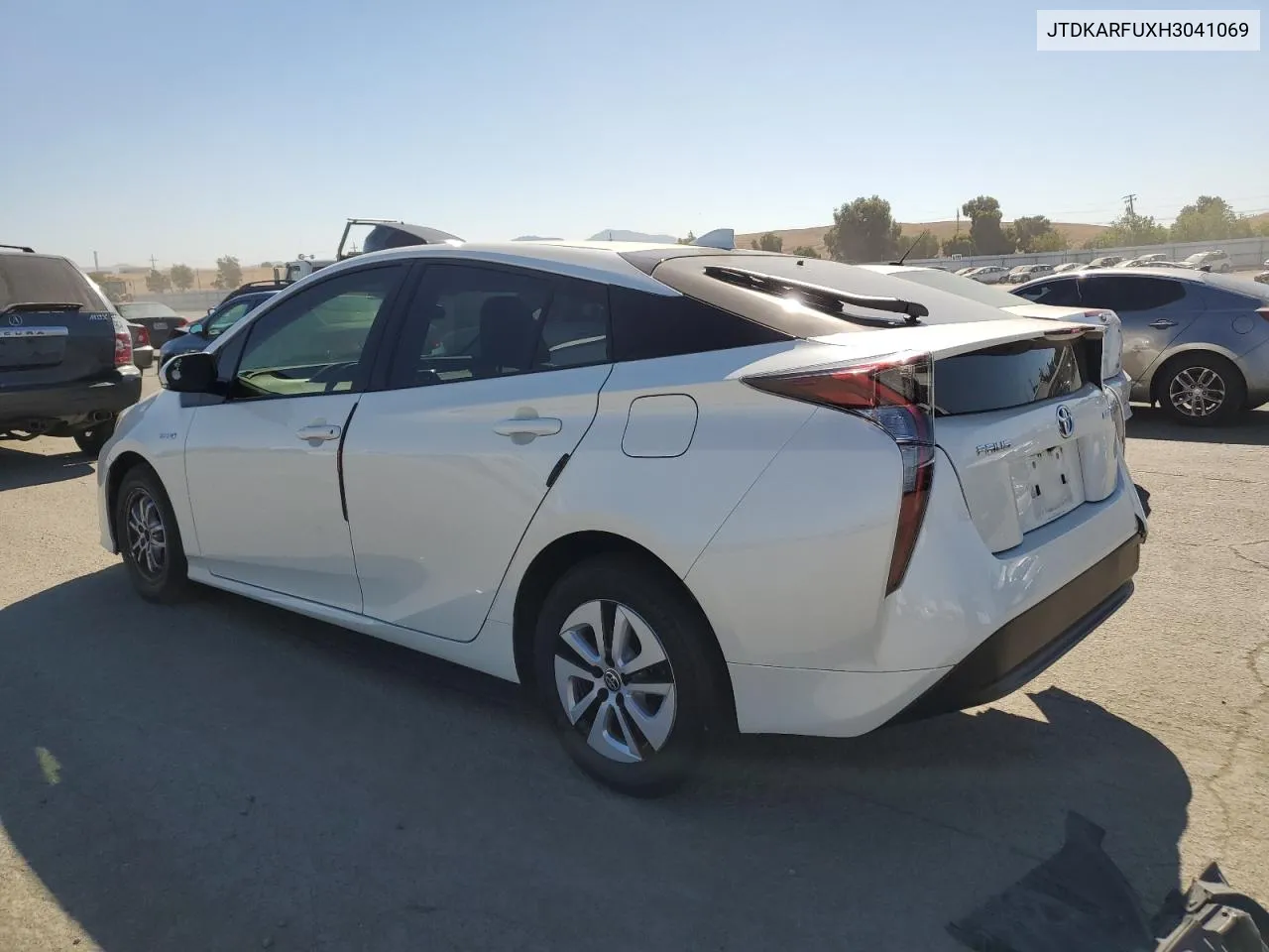 2017 Toyota Prius VIN: JTDKARFUXH3041069 Lot: 74636554