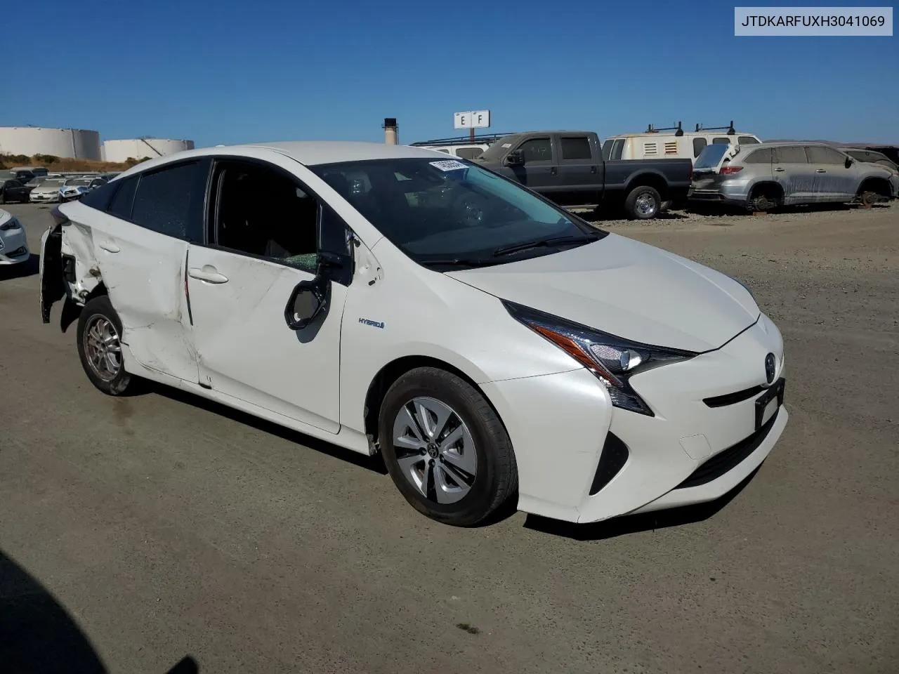 2017 Toyota Prius VIN: JTDKARFUXH3041069 Lot: 74636554