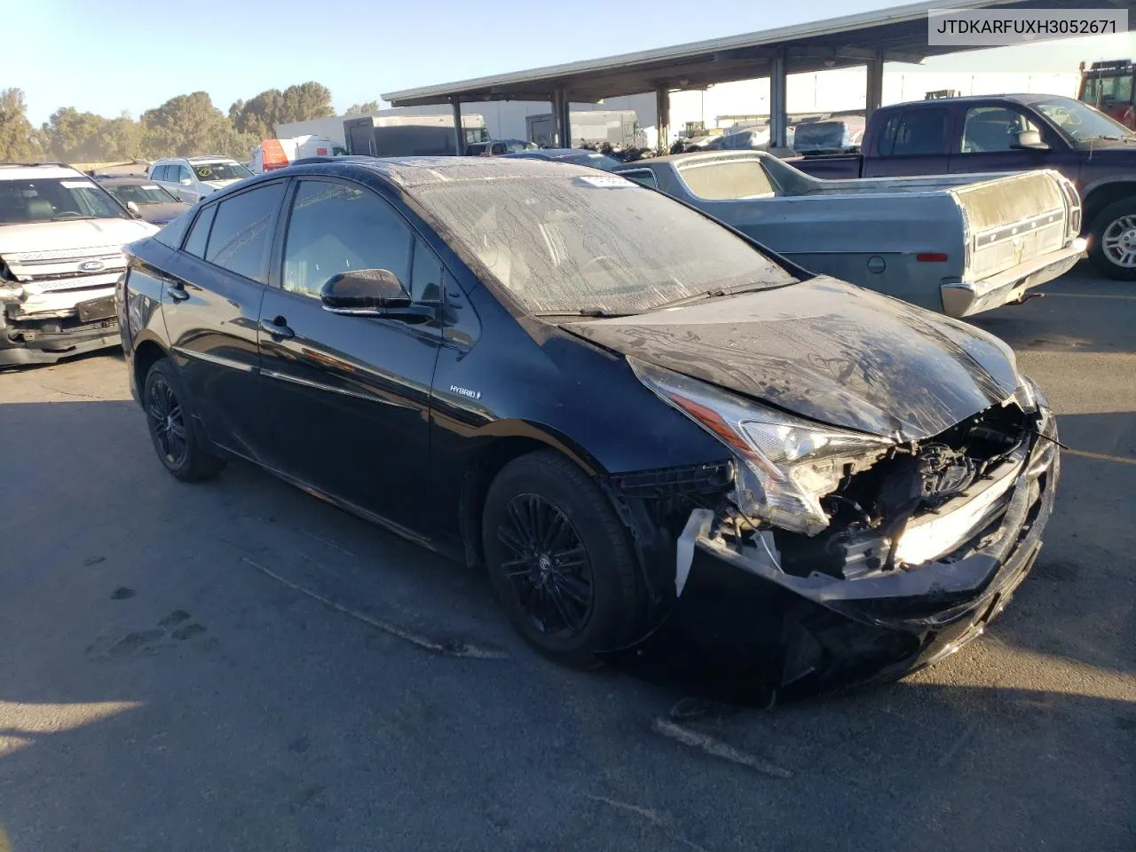 2017 Toyota Prius VIN: JTDKARFUXH3052671 Lot: 74724024