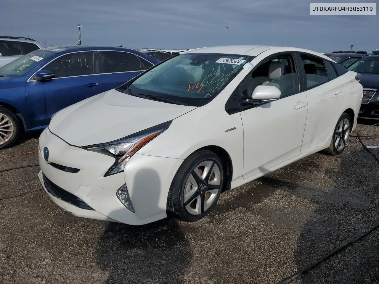 2017 Toyota Prius VIN: JTDKARFU4H3053119 Lot: 74905584