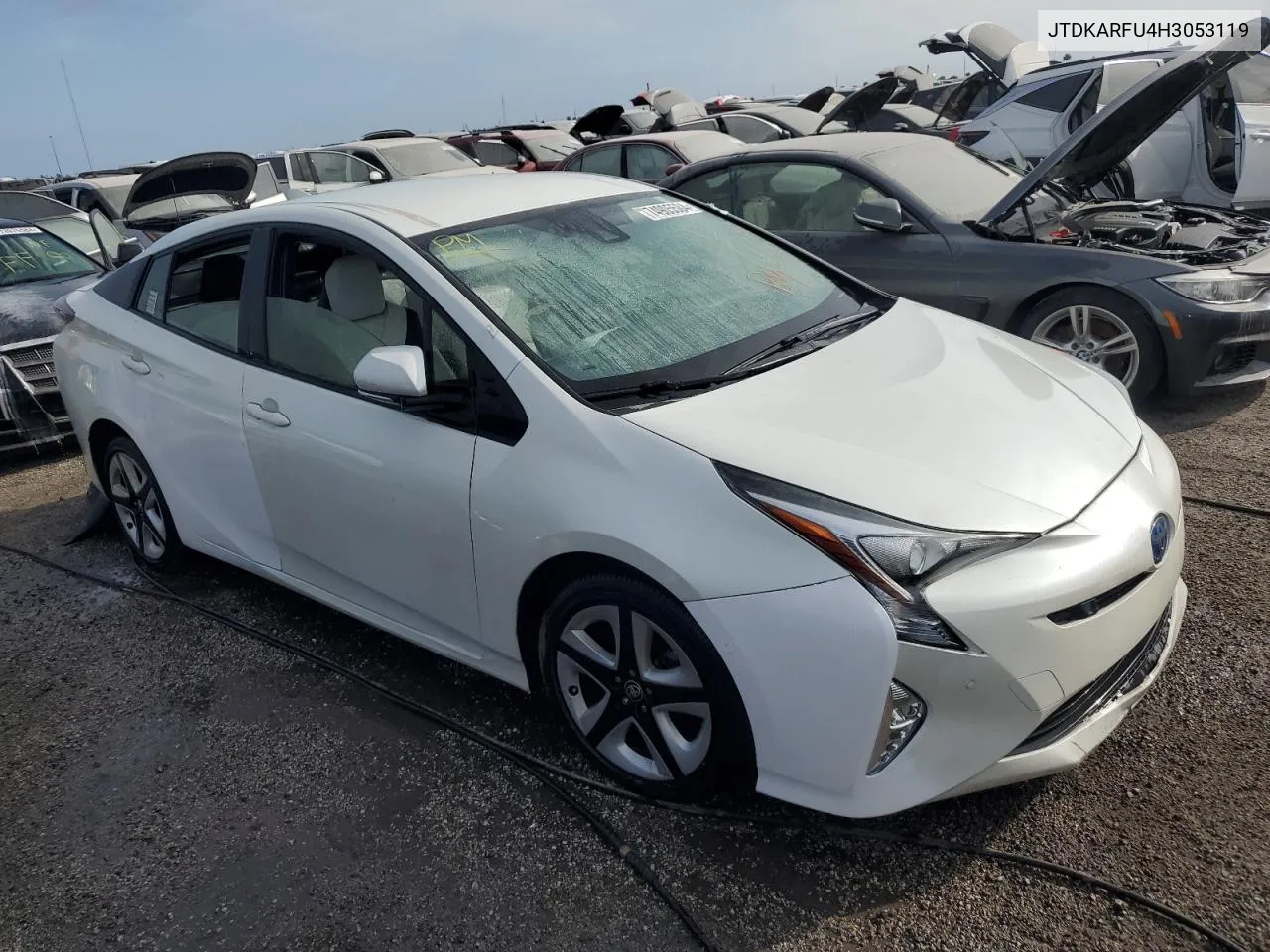 2017 Toyota Prius VIN: JTDKARFU4H3053119 Lot: 74905584