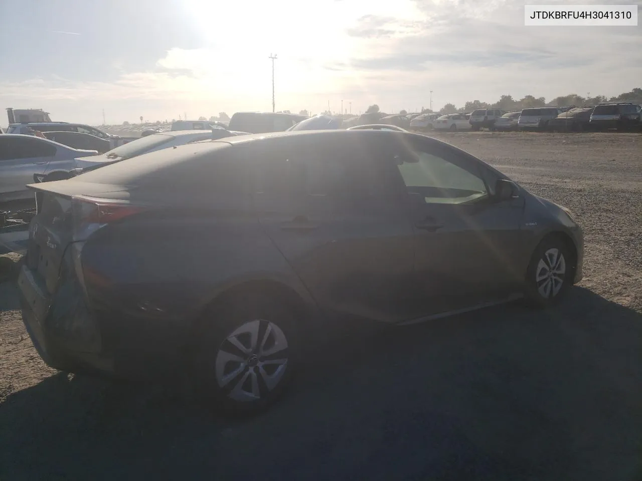 JTDKBRFU4H3041310 2017 Toyota Prius