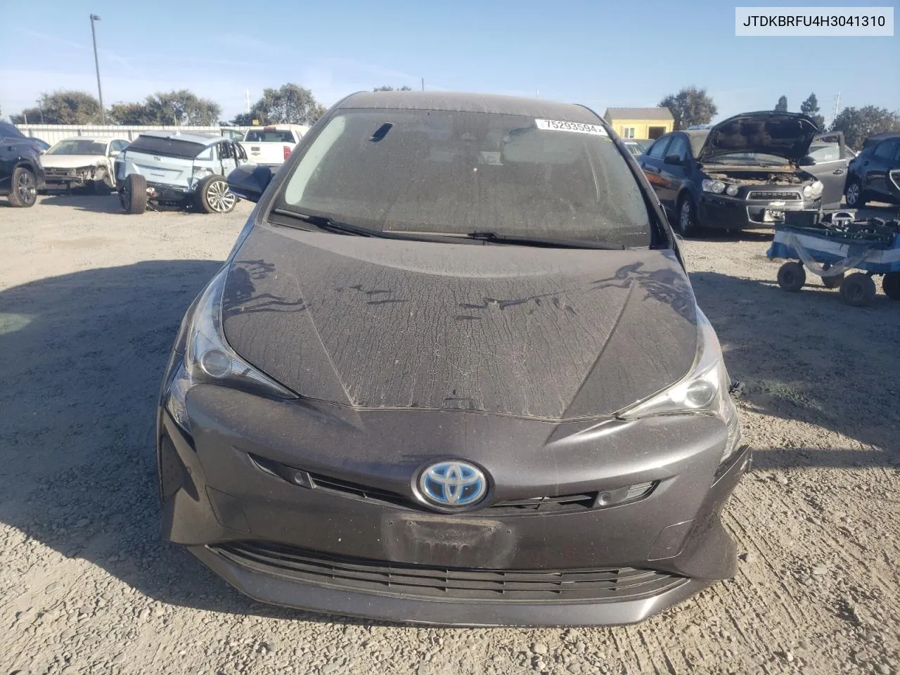 JTDKBRFU4H3041310 2017 Toyota Prius