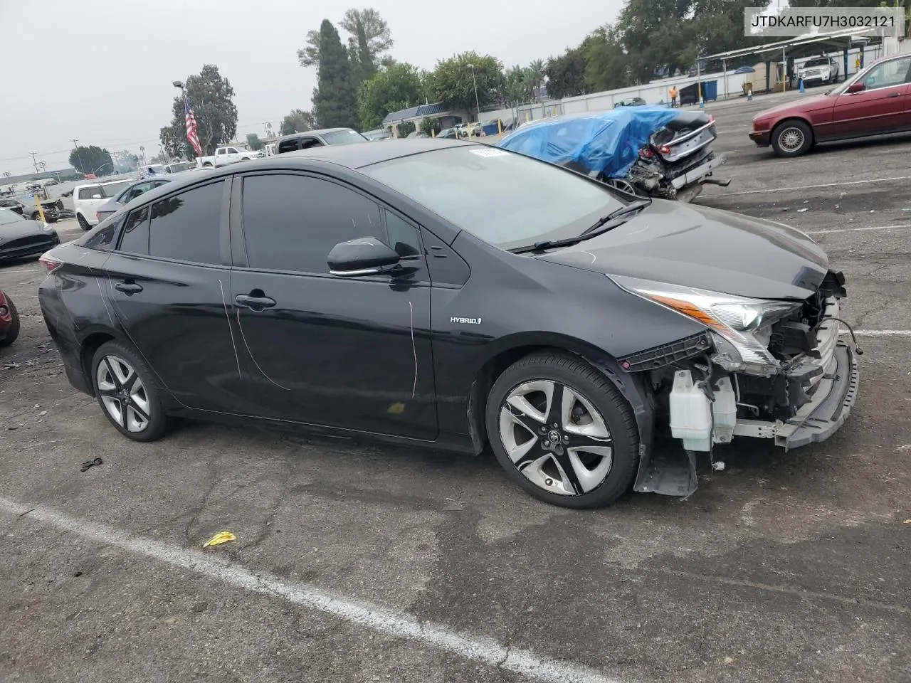 2017 Toyota Prius VIN: JTDKARFU7H3032121 Lot: 75360054