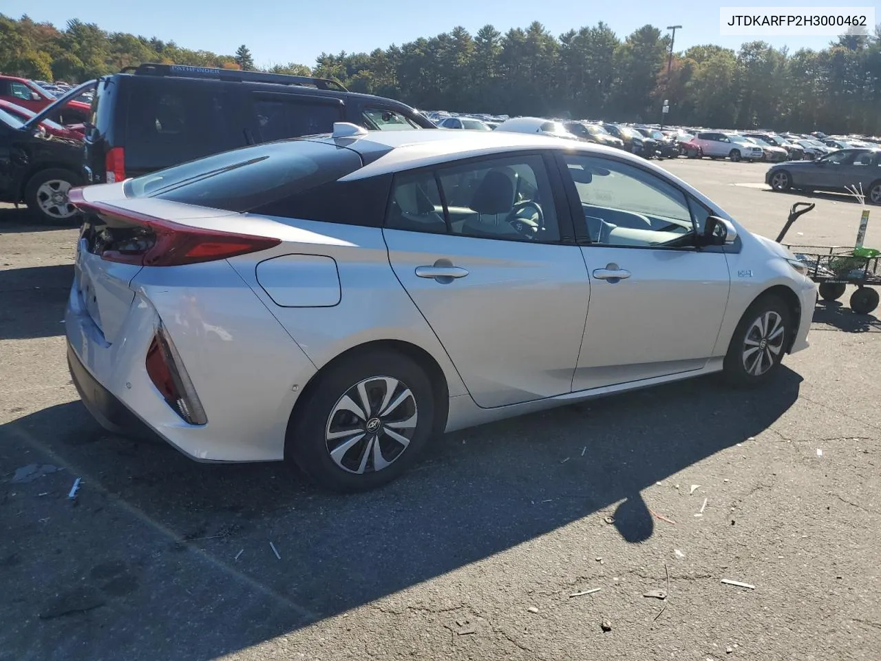 2017 Toyota Prius Prime VIN: JTDKARFP2H3000462 Lot: 75383034