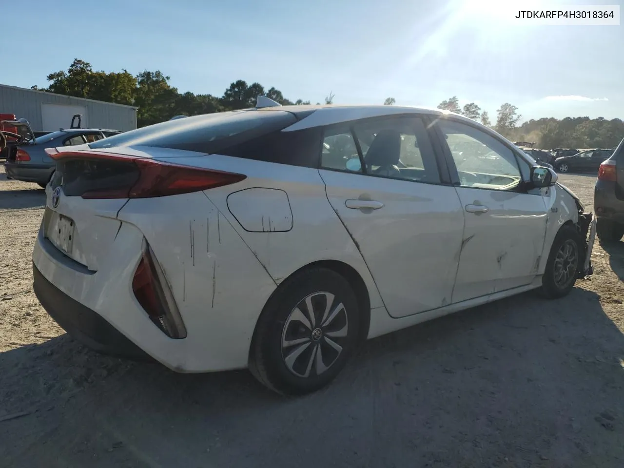 2017 Toyota Prius Prime VIN: JTDKARFP4H3018364 Lot: 75464214