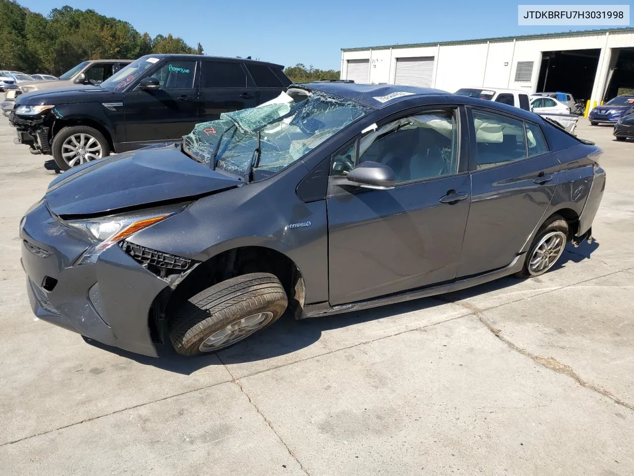 2017 Toyota Prius VIN: JTDKBRFU7H3031998 Lot: 75684934