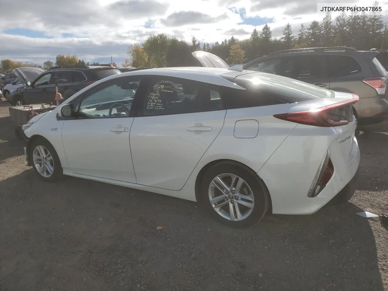 2017 Toyota Prius Prime VIN: JTDKARFP6H3047865 Lot: 75815184