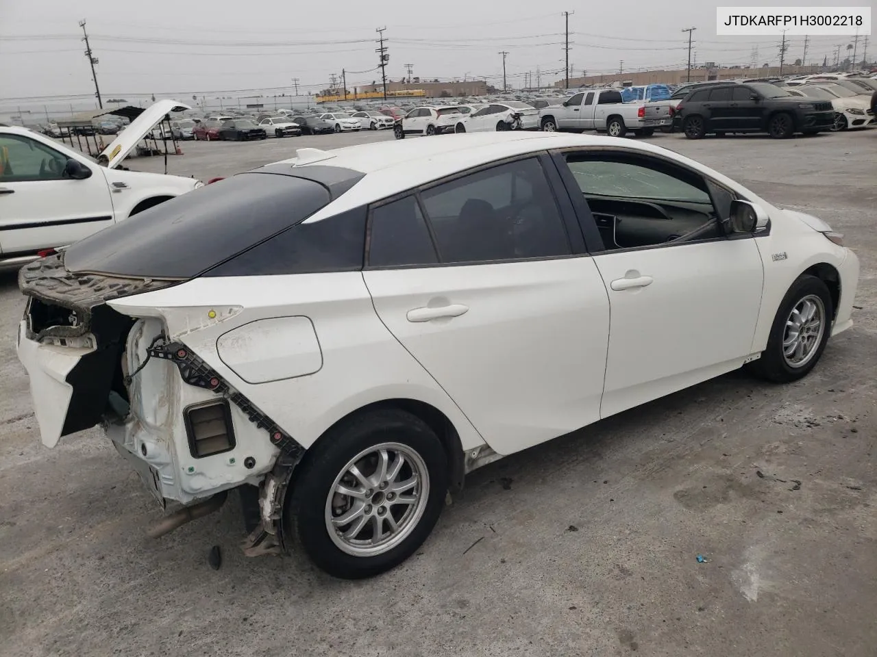 2017 Toyota Prius Prime VIN: JTDKARFP1H3002218 Lot: 75985204