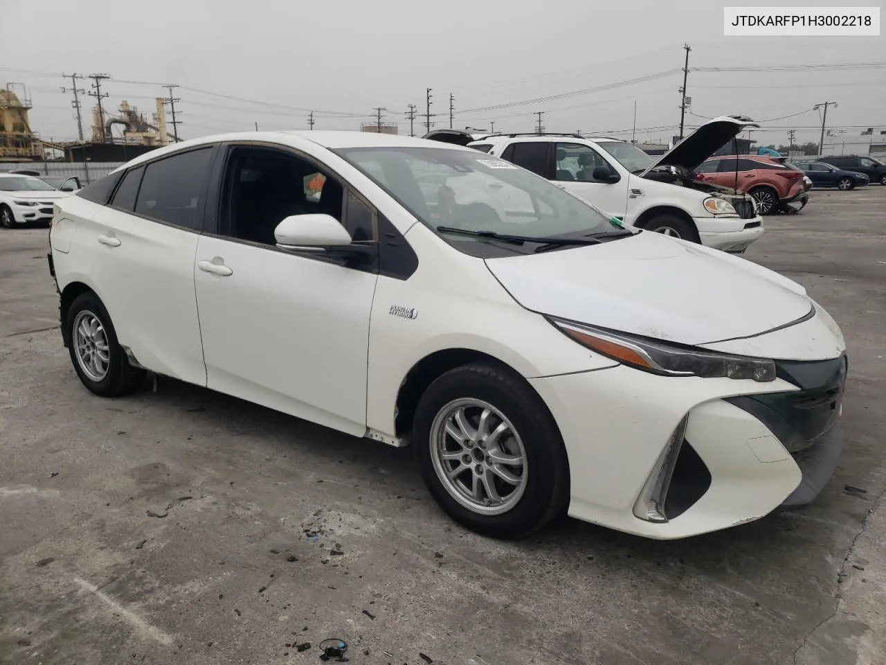 2017 Toyota Prius Prime VIN: JTDKARFP1H3002218 Lot: 75985204