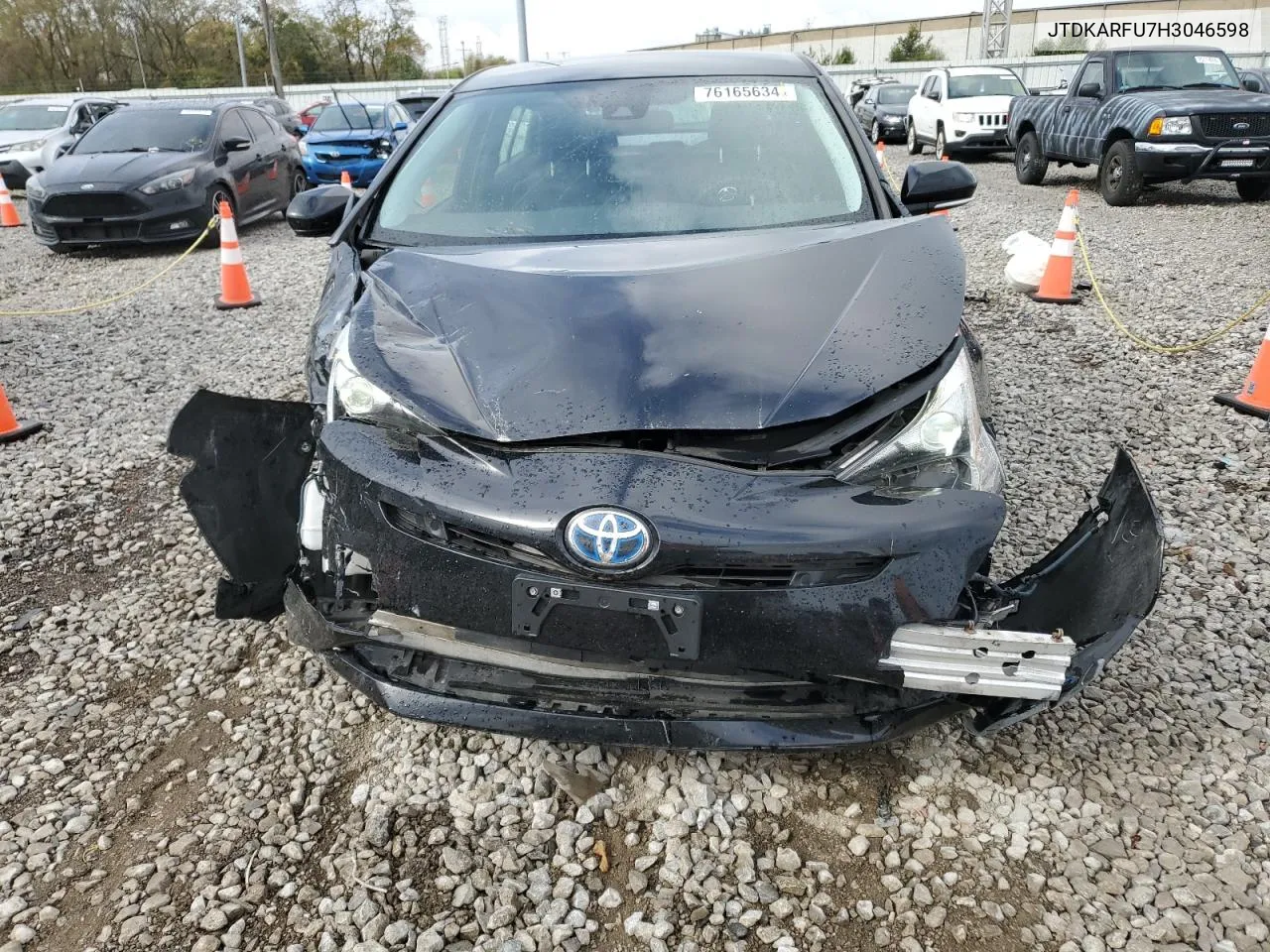 2017 Toyota Prius VIN: JTDKARFU7H3046598 Lot: 76165634