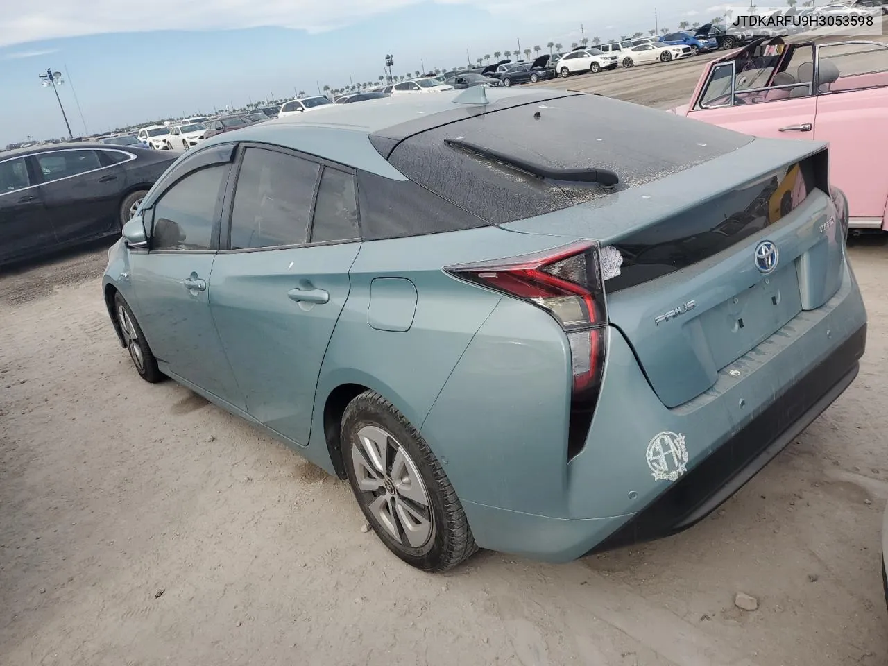 2017 Toyota Prius VIN: JTDKARFU9H3053598 Lot: 76203274