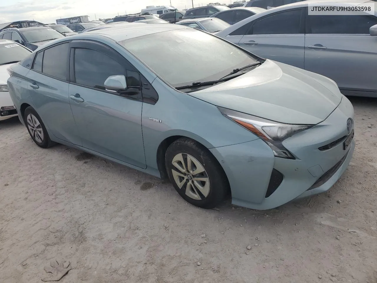 2017 Toyota Prius VIN: JTDKARFU9H3053598 Lot: 76203274