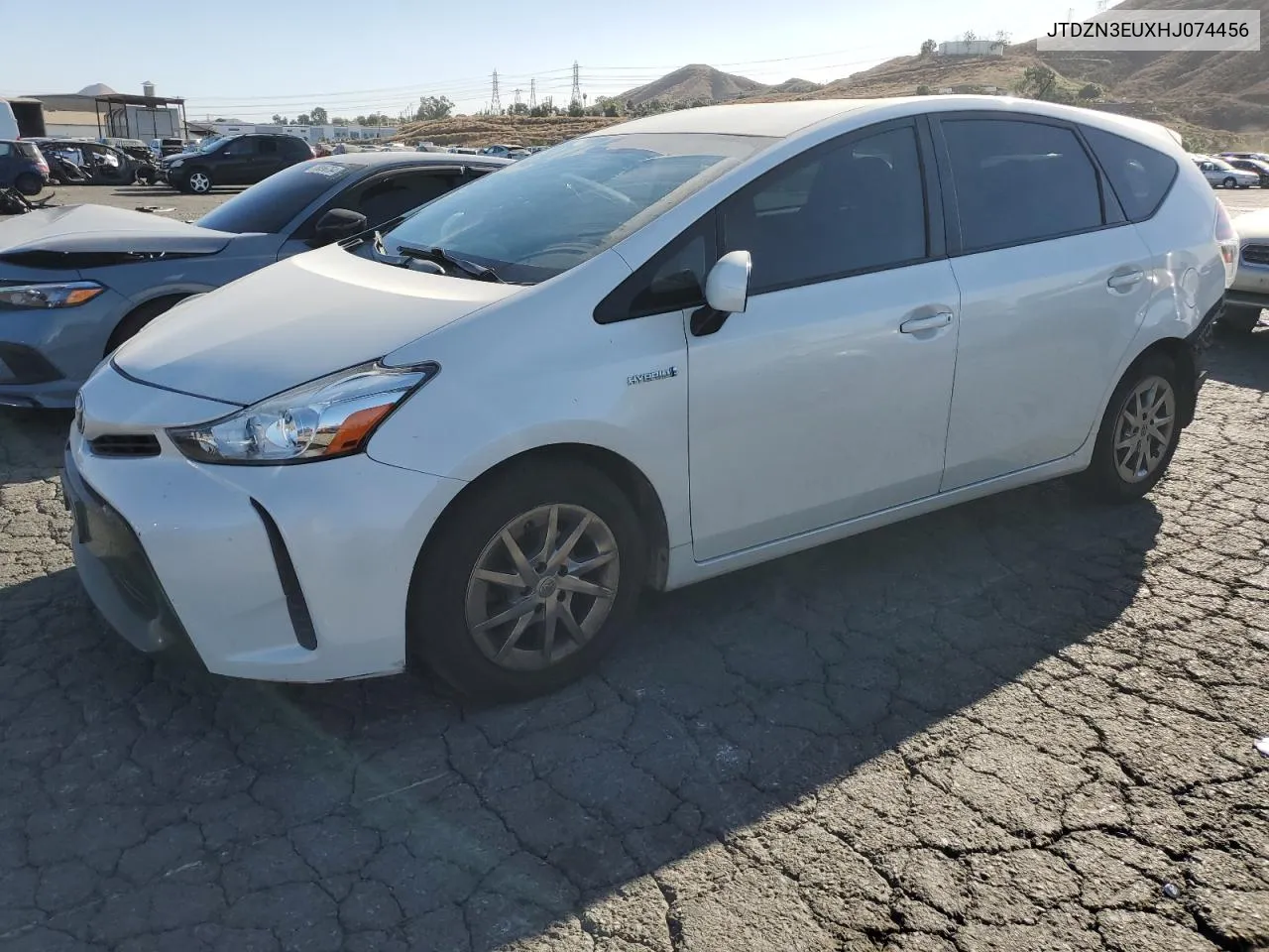 2017 Toyota Prius V VIN: JTDZN3EUXHJ074456 Lot: 76274874