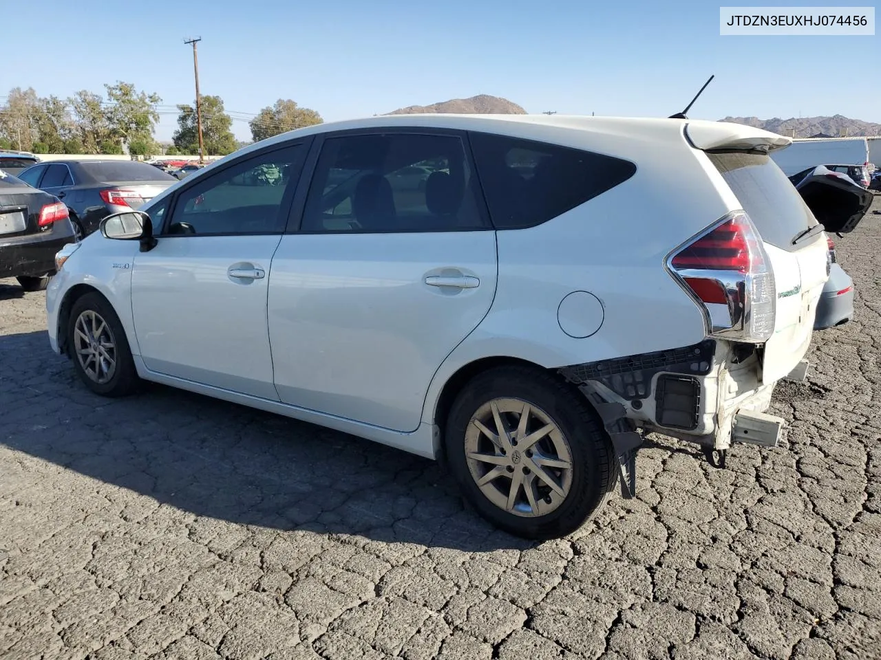 2017 Toyota Prius V VIN: JTDZN3EUXHJ074456 Lot: 76274874