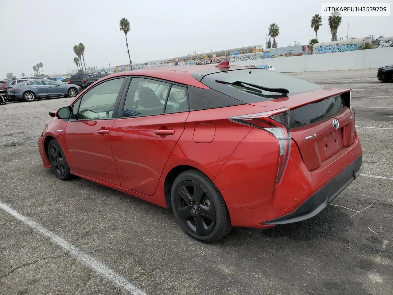 2017 Toyota Prius VIN: JTDKARFU1H3539709 Lot: 76363364