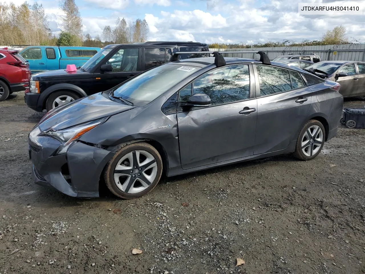 2017 Toyota Prius VIN: JTDKARFU4H3041410 Lot: 76530534