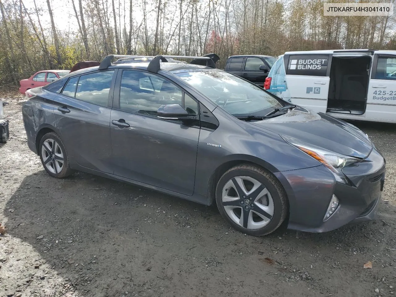 2017 Toyota Prius VIN: JTDKARFU4H3041410 Lot: 76530534