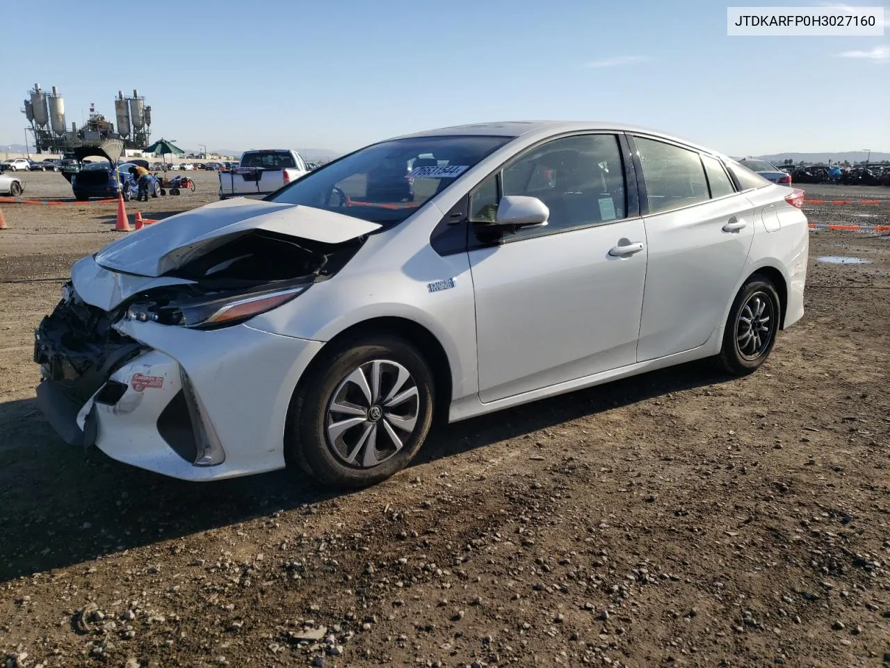 2017 Toyota Prius Prime VIN: JTDKARFP0H3027160 Lot: 76631544