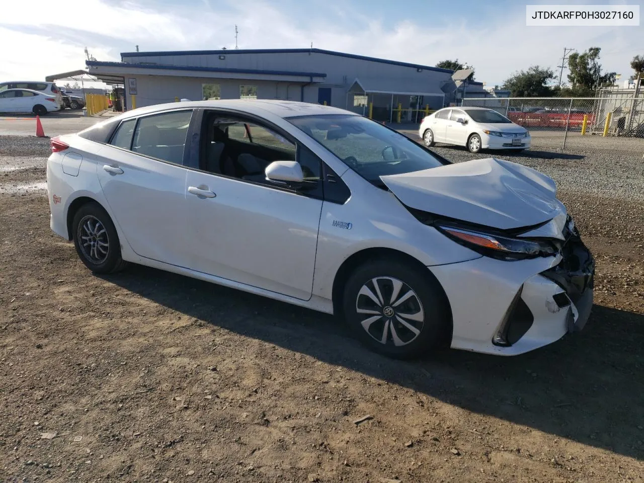 2017 Toyota Prius Prime VIN: JTDKARFP0H3027160 Lot: 76631544