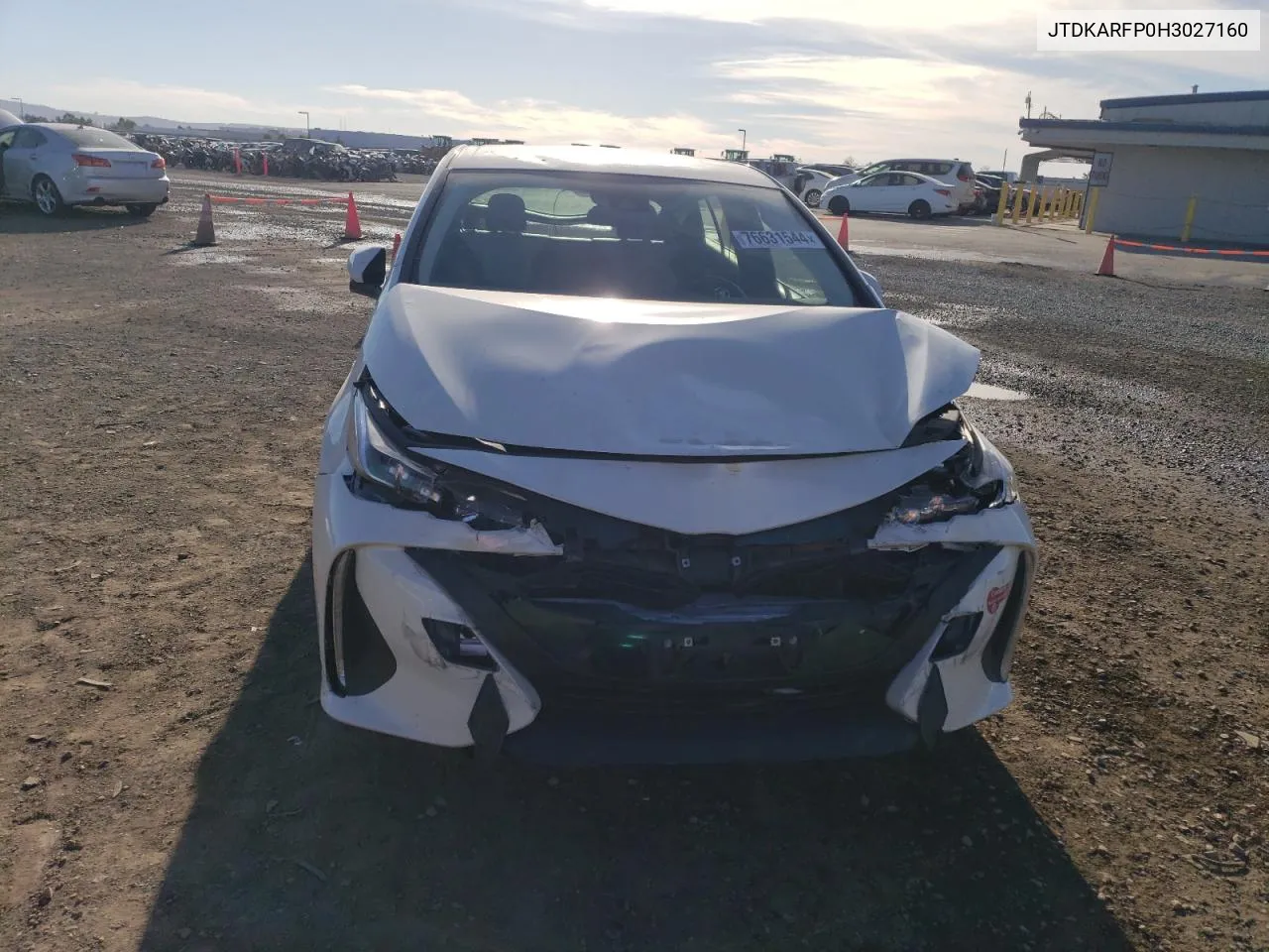 2017 Toyota Prius Prime VIN: JTDKARFP0H3027160 Lot: 76631544