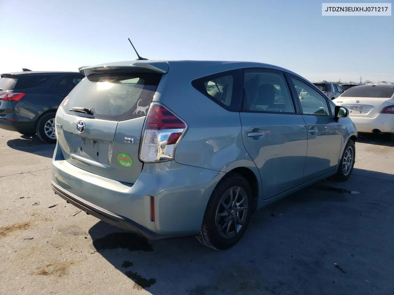 2017 Toyota Prius V VIN: JTDZN3EUXHJ071217 Lot: 76691874