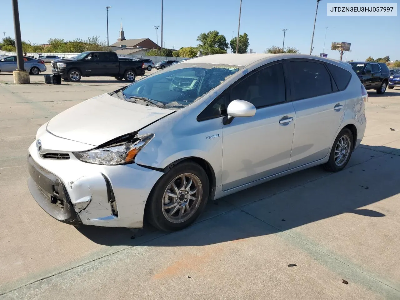 2017 Toyota Prius V VIN: JTDZN3EU3HJ057997 Lot: 76866184