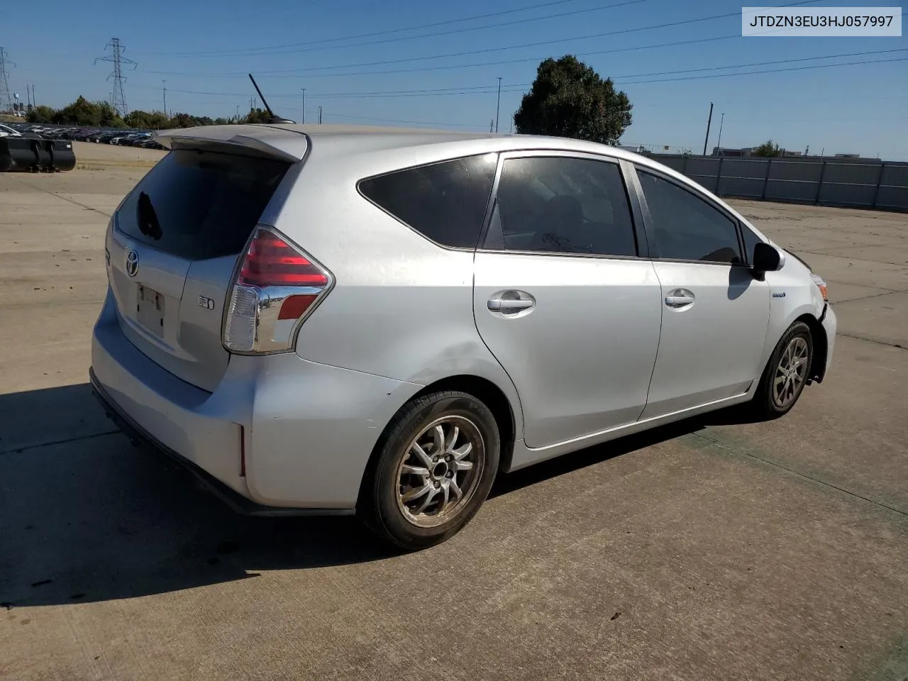 2017 Toyota Prius V VIN: JTDZN3EU3HJ057997 Lot: 76866184