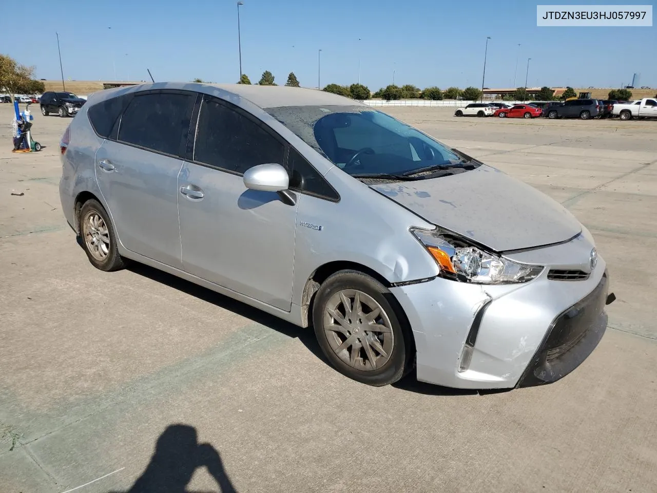 2017 Toyota Prius V VIN: JTDZN3EU3HJ057997 Lot: 76866184