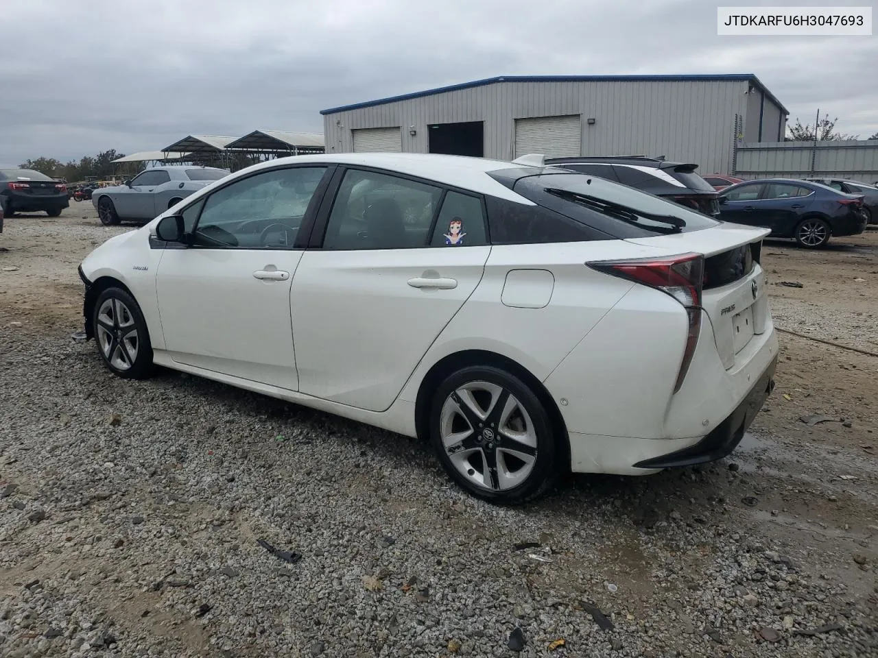 2017 Toyota Prius VIN: JTDKARFU6H3047693 Lot: 77186024