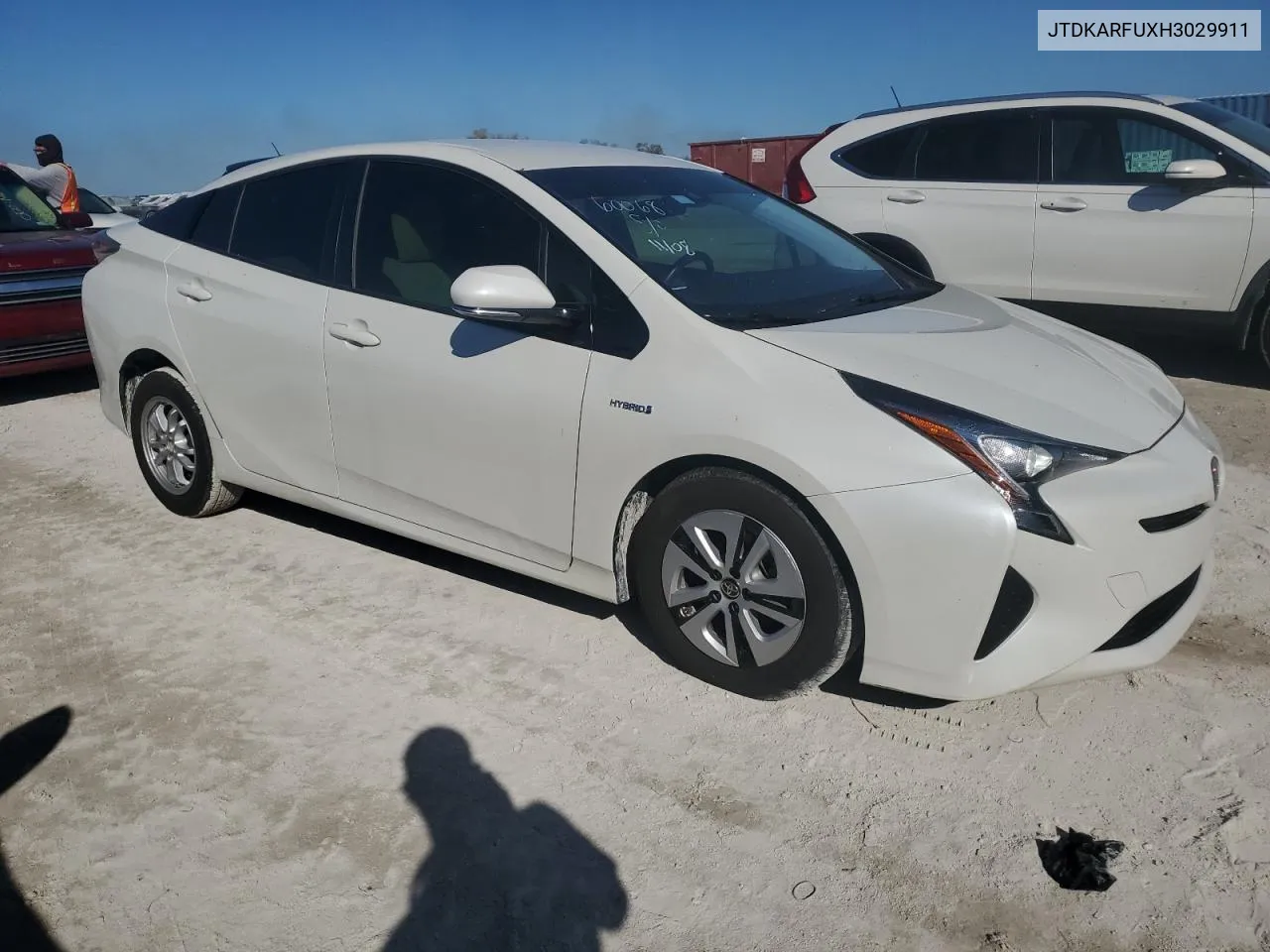 2017 Toyota Prius VIN: JTDKARFUXH3029911 Lot: 77558124