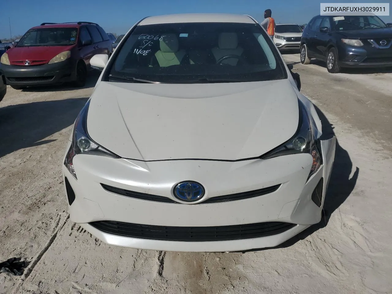 2017 Toyota Prius VIN: JTDKARFUXH3029911 Lot: 77558124