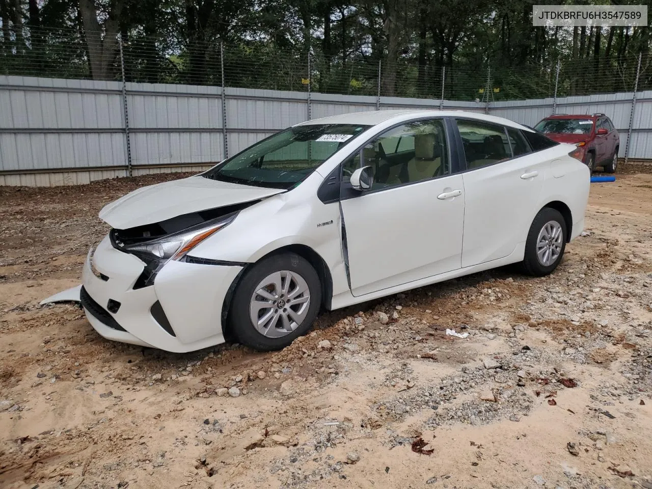 2017 Toyota Prius VIN: JTDKBRFU6H3547589 Lot: 77577704