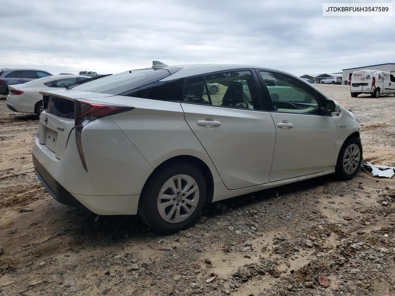 2017 Toyota Prius VIN: JTDKBRFU6H3547589 Lot: 77577704