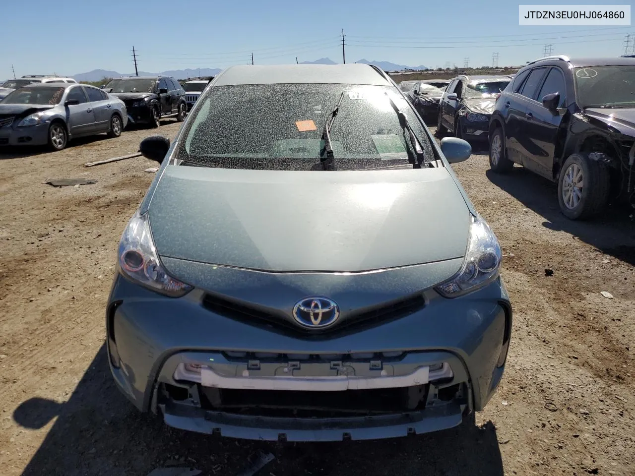 2017 Toyota Prius V VIN: JTDZN3EU0HJ064860 Lot: 77620514