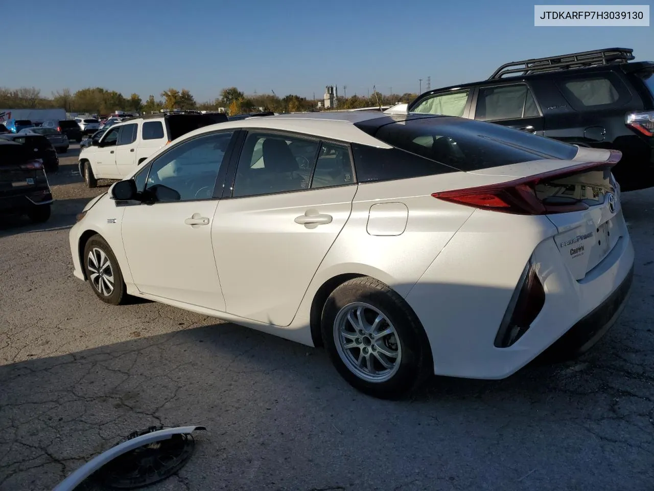 2017 Toyota Prius Prime VIN: JTDKARFP7H3039130 Lot: 77622054