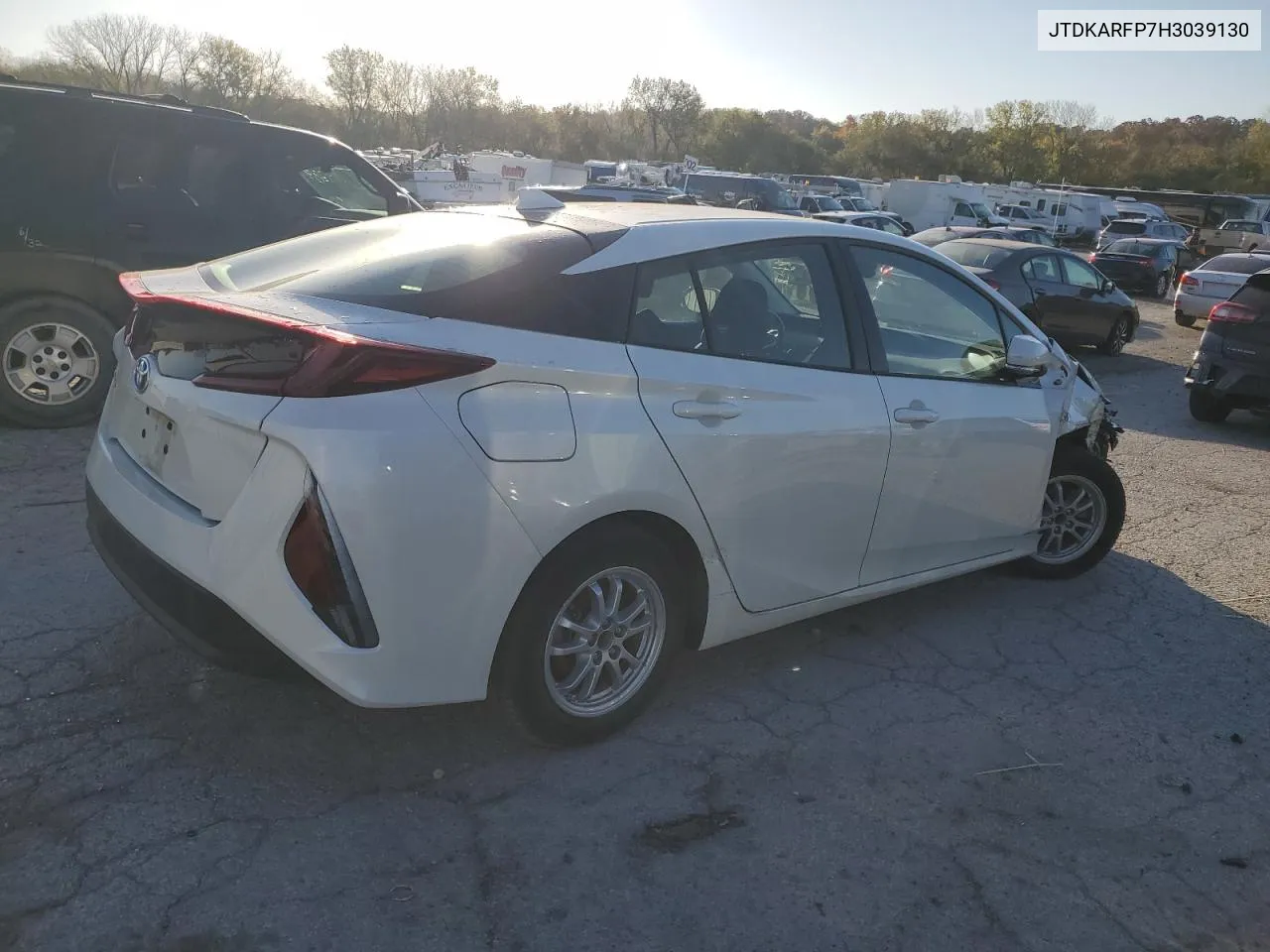 2017 Toyota Prius Prime VIN: JTDKARFP7H3039130 Lot: 77622054