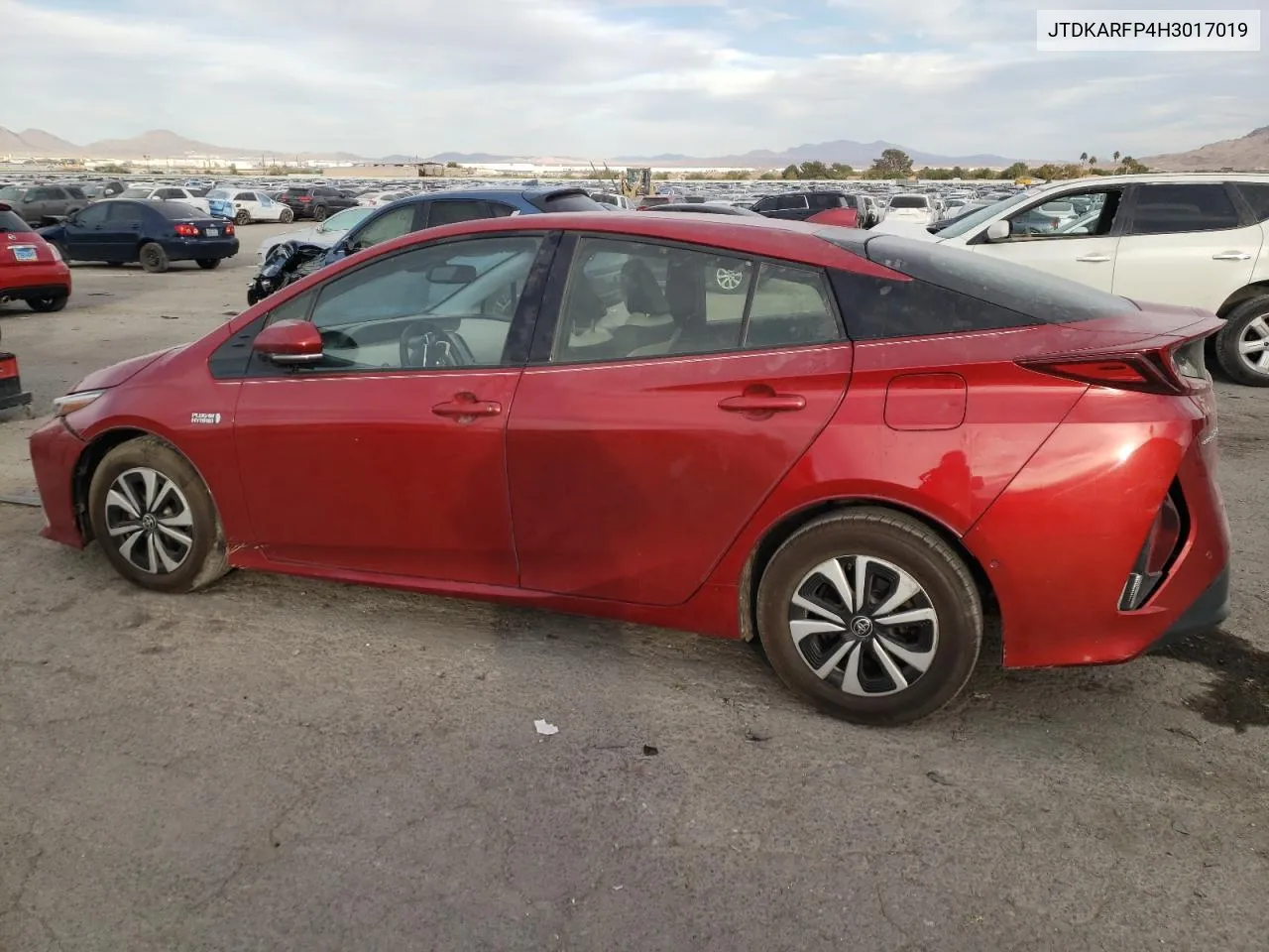 2017 Toyota Prius Prime VIN: JTDKARFP4H3017019 Lot: 77702374