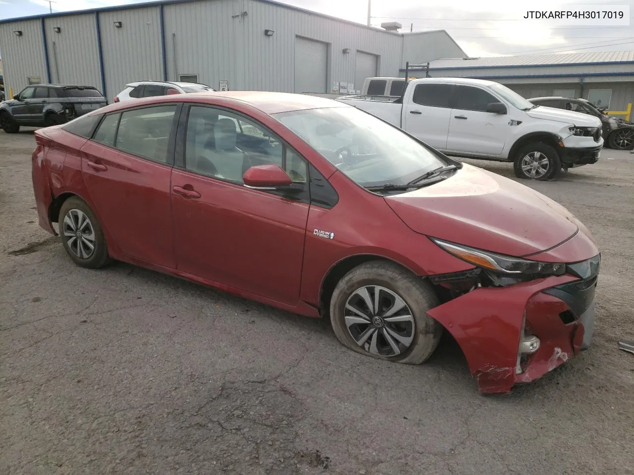 2017 Toyota Prius Prime VIN: JTDKARFP4H3017019 Lot: 77702374