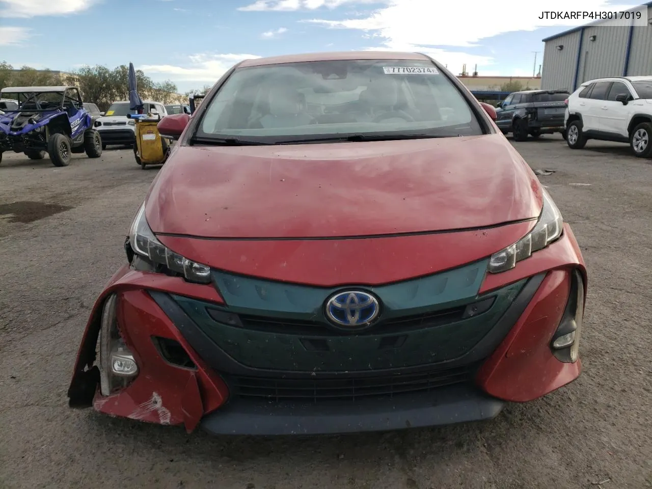 2017 Toyota Prius Prime VIN: JTDKARFP4H3017019 Lot: 77702374