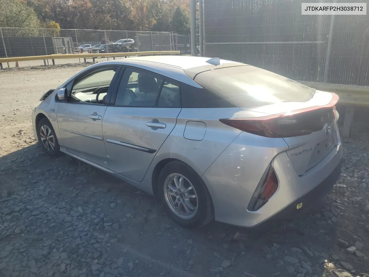 2017 Toyota Prius Prime VIN: JTDKARFP2H3038712 Lot: 77827694