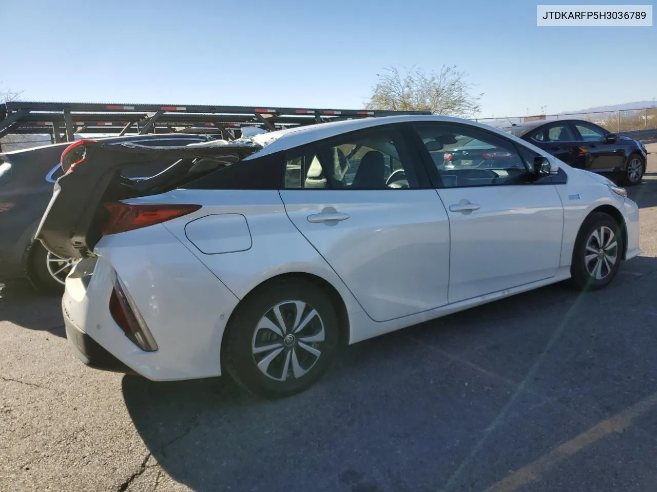 2017 Toyota Prius Prime VIN: JTDKARFP5H3036789 Lot: 77900394