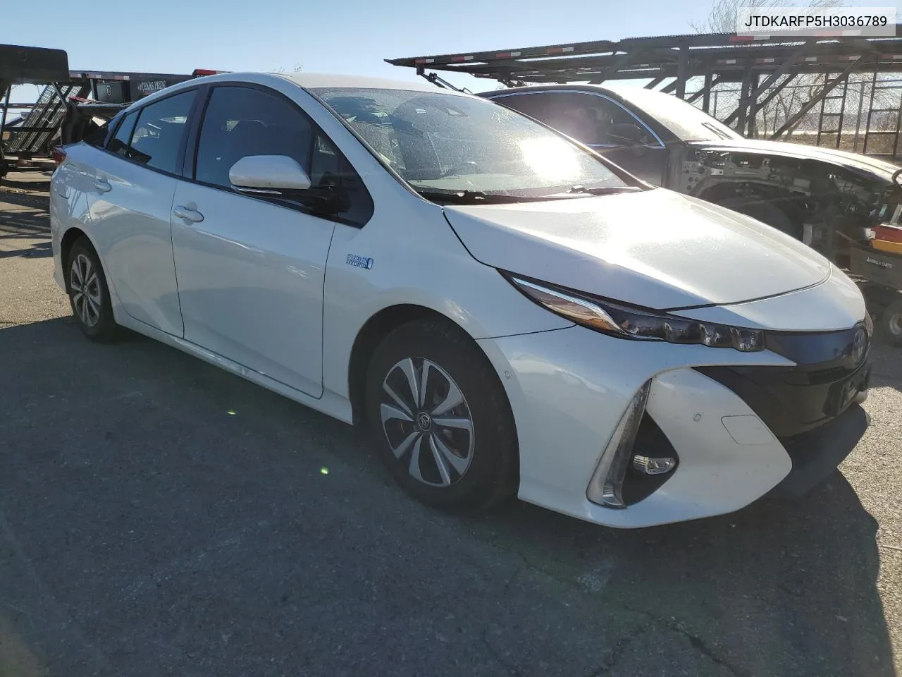 2017 Toyota Prius Prime VIN: JTDKARFP5H3036789 Lot: 77900394