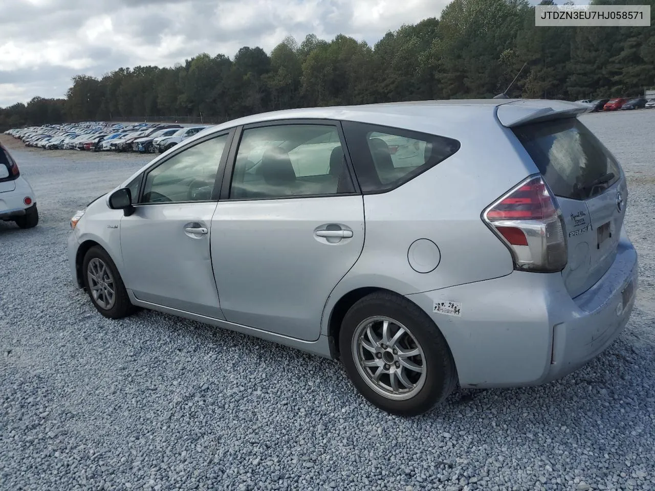 2017 Toyota Prius V VIN: JTDZN3EU7HJ058571 Lot: 78025504