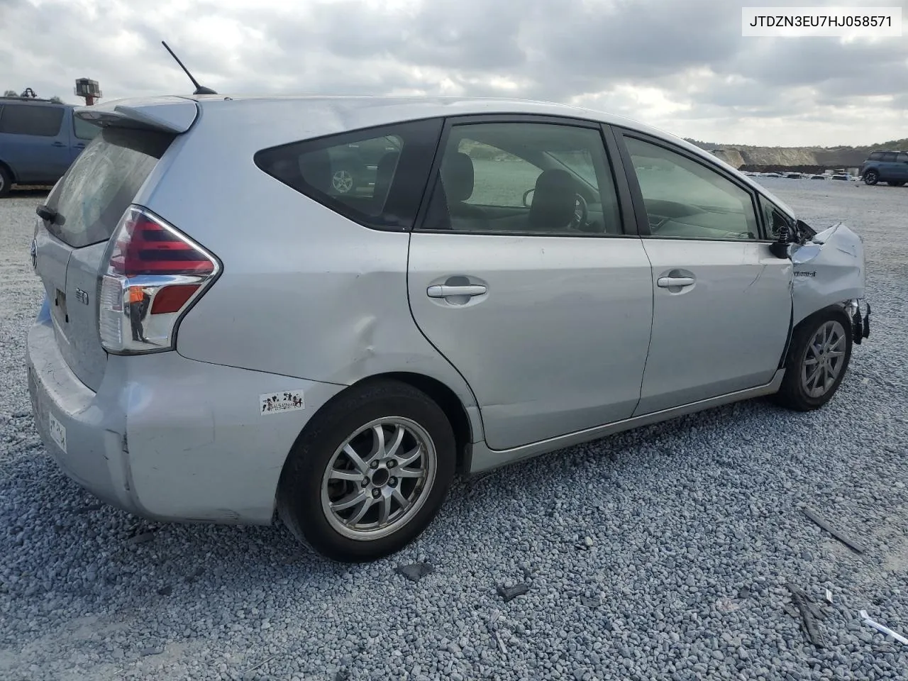 2017 Toyota Prius V VIN: JTDZN3EU7HJ058571 Lot: 78025504