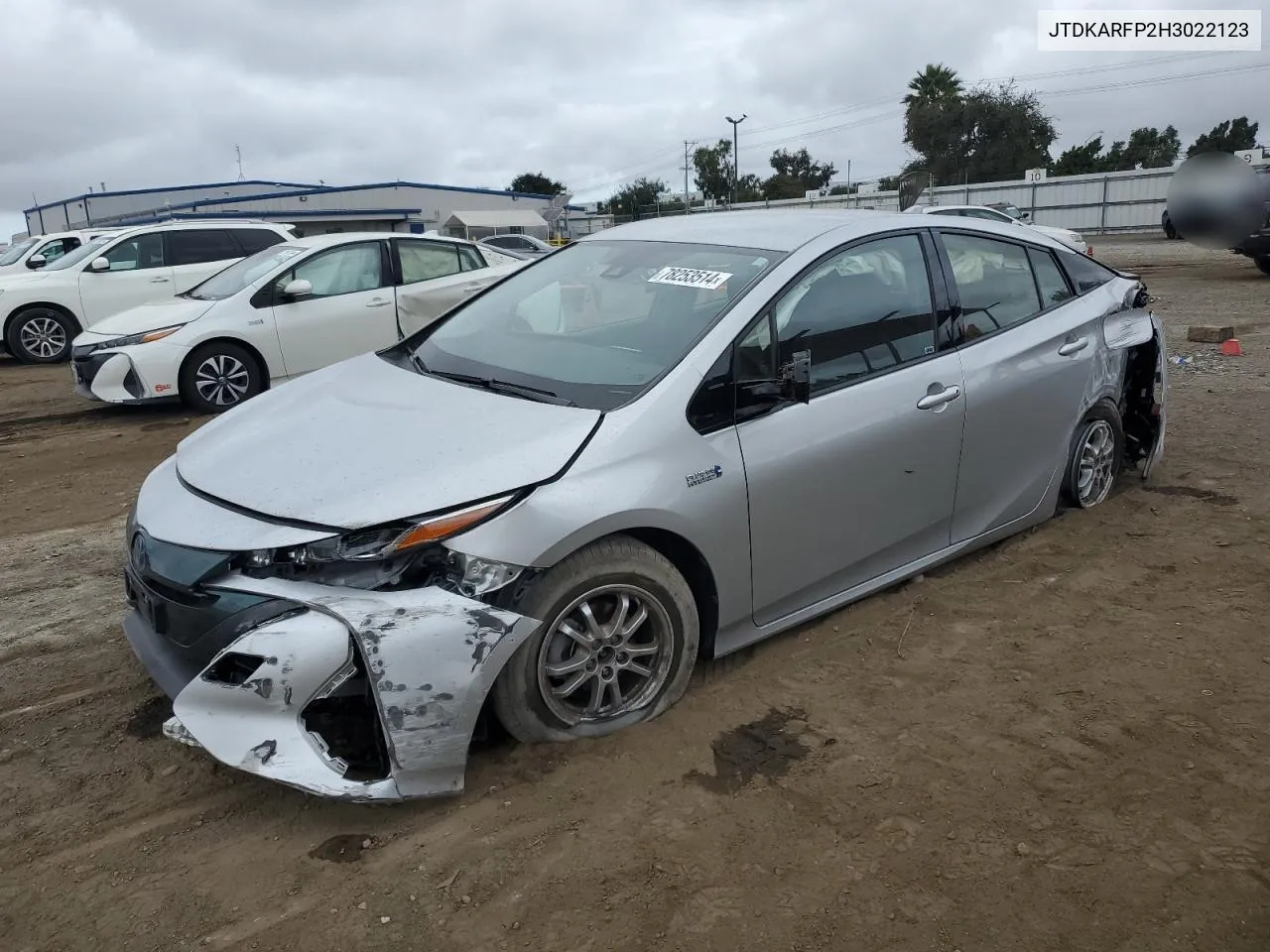 2017 Toyota Prius Prime VIN: JTDKARFP2H3022123 Lot: 78253514